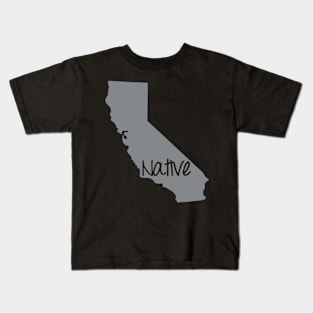 California Native Pride CA Kids T-Shirt